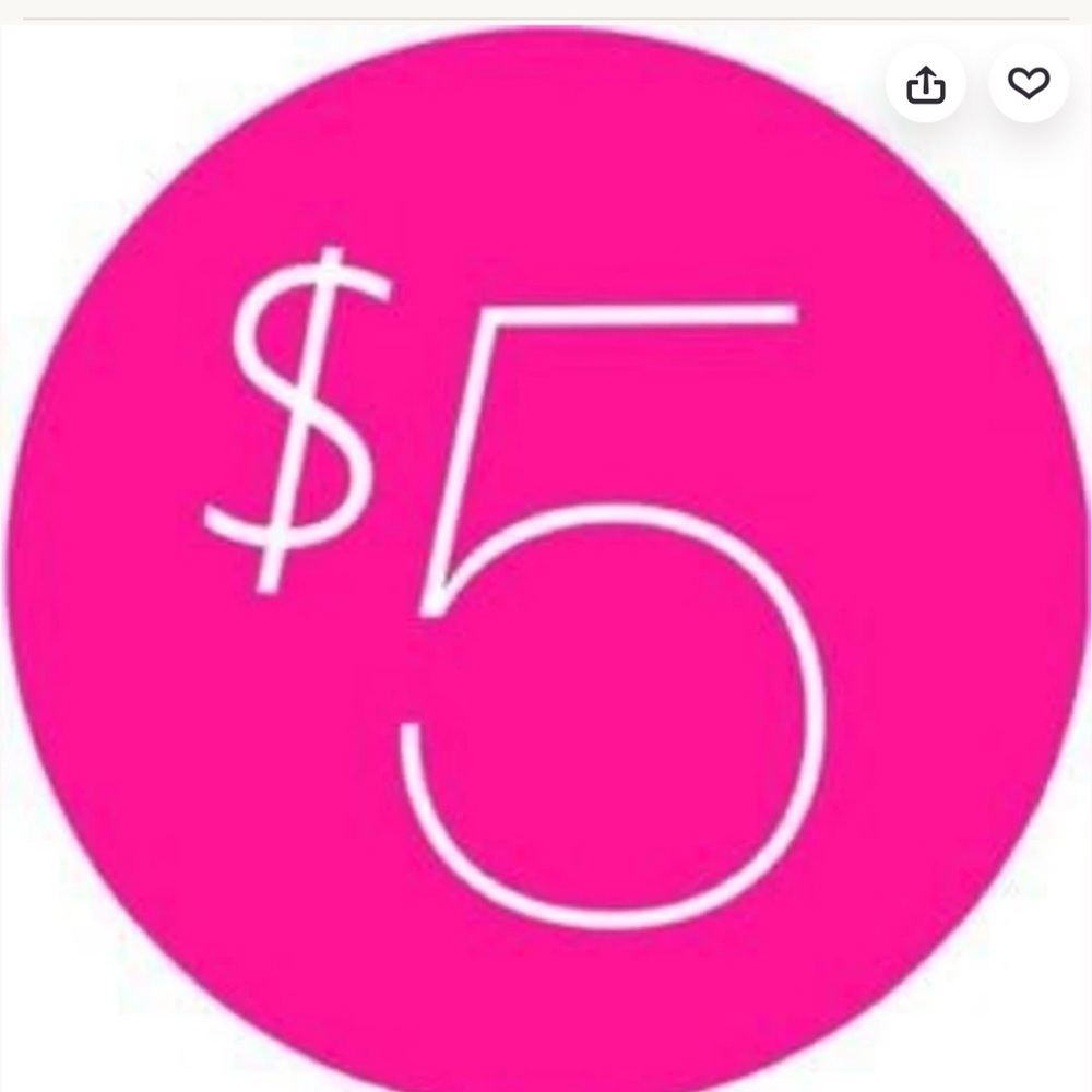 $5 starts ~ unlisted items